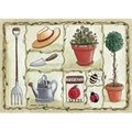 Associated Weavers Custom Printed Rugs Rug GARDENING